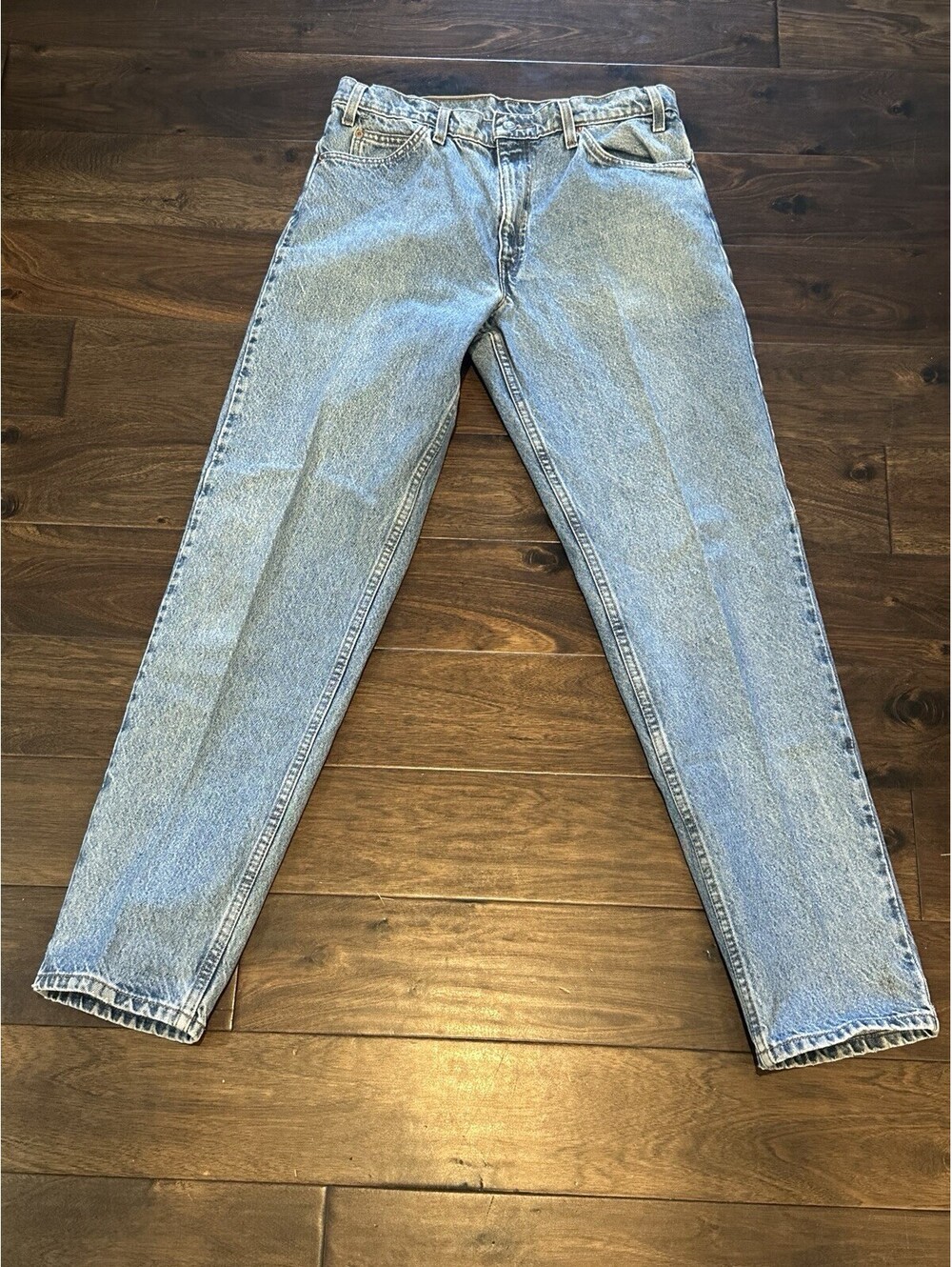 Vintage Levi's 550 Relaxed Fit Tapered Leg Jeans Men's 34x34 Blue Denim 1990s